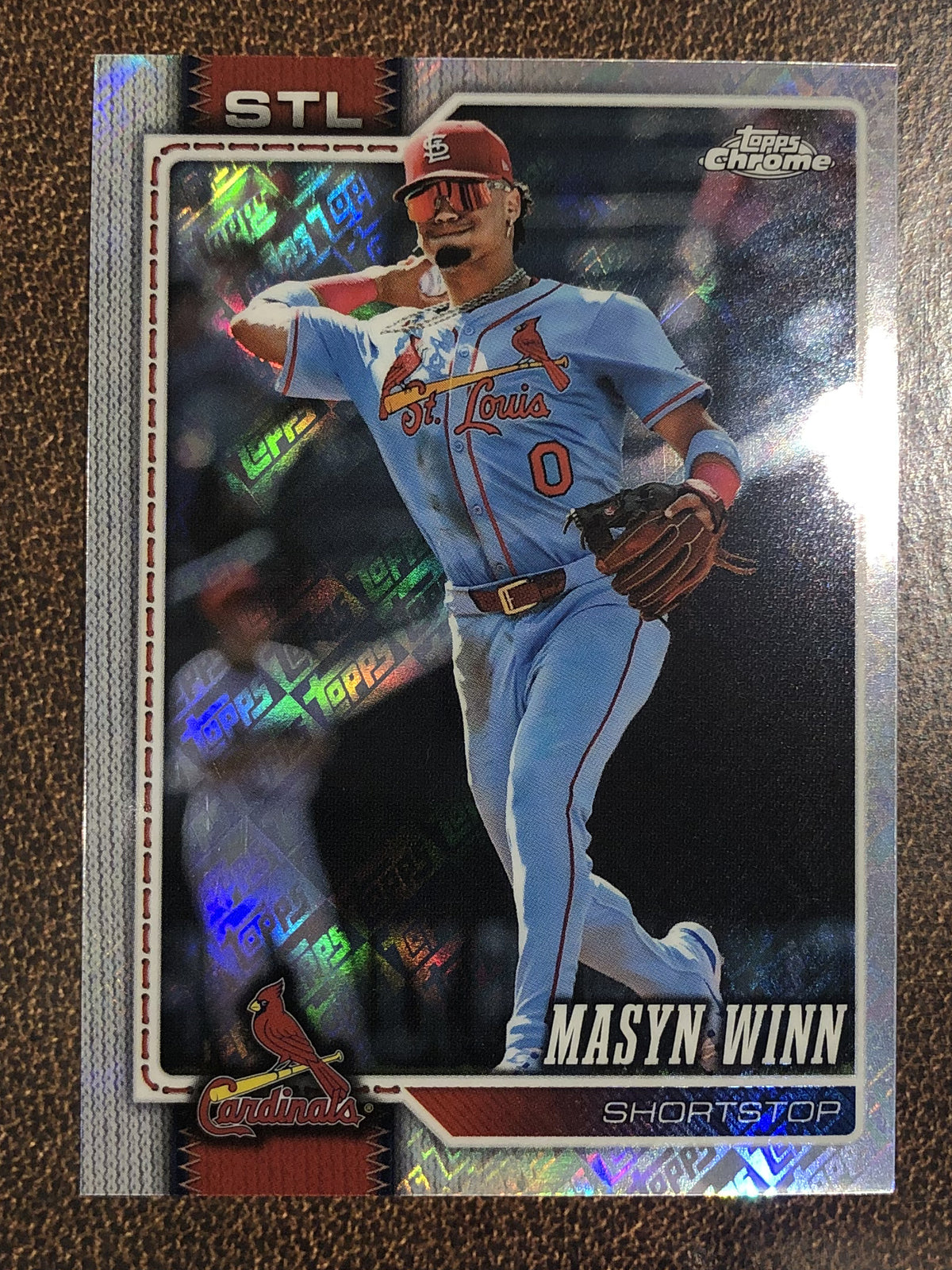 Masyn Winn - 2026 Topps Chrome - Fanatics Topps Foil - Cardinals