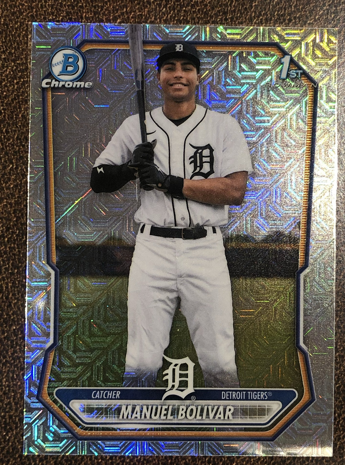 Manuel Bolivar - 2026 Bowman Chrome - 1st Bowman MOJO - Tigers