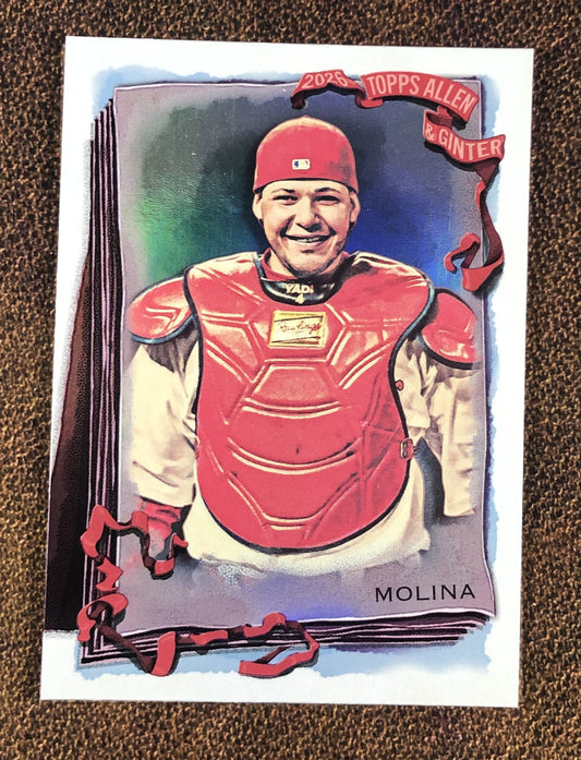 Yadier Molina - 2026 Topps Allen & Ginter - Silver Portrait Foil - Cardinals