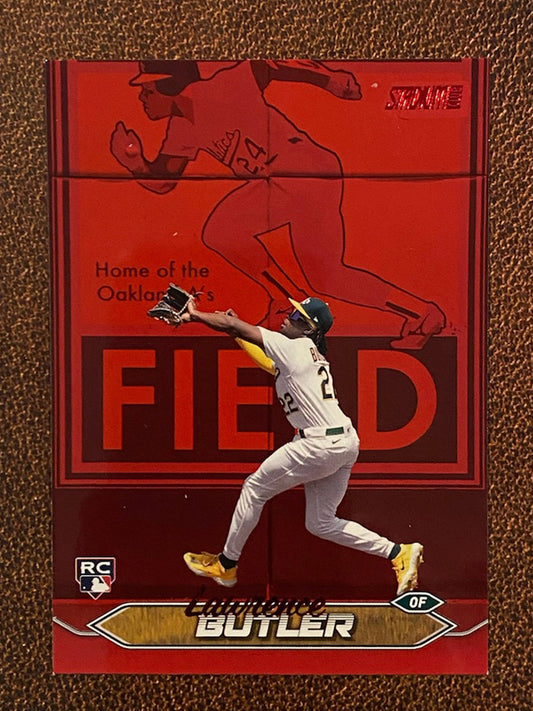 Lawrence Butler - 2024 Topps Stadium Club - Red Foil - Athletics