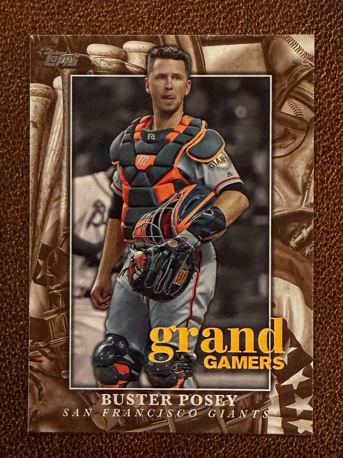 Buster Posey - 2024 Topps Series 1 - Grand Gamers - Giants
