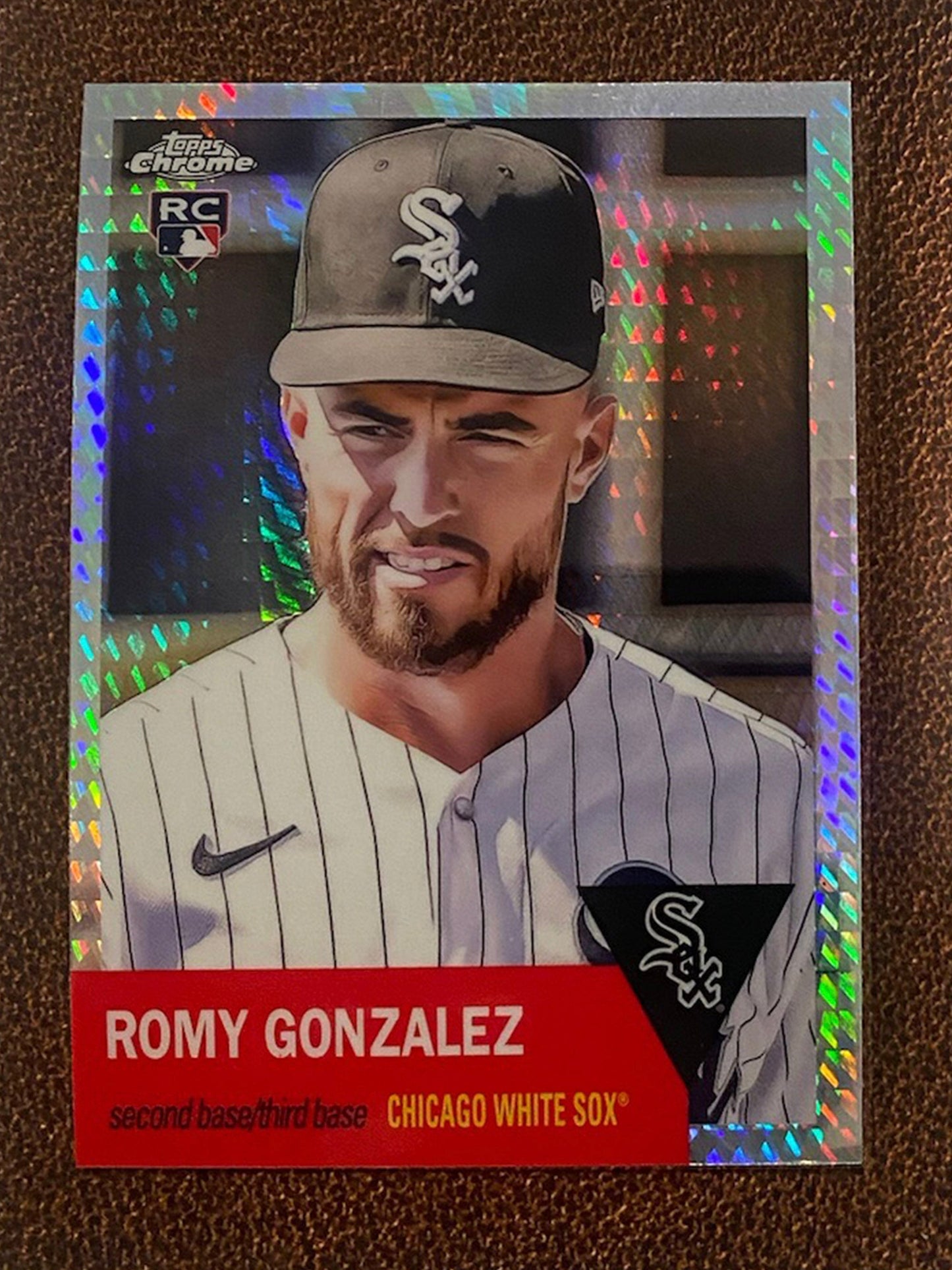 Romy Gonzalez - 2022 Topps Chrome Platinum Anniversary - Prism Refractor - White Sox