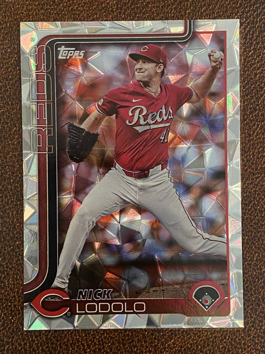 Nick Lodolo - 2025 Topps Series 1 - Diamante - Reds
