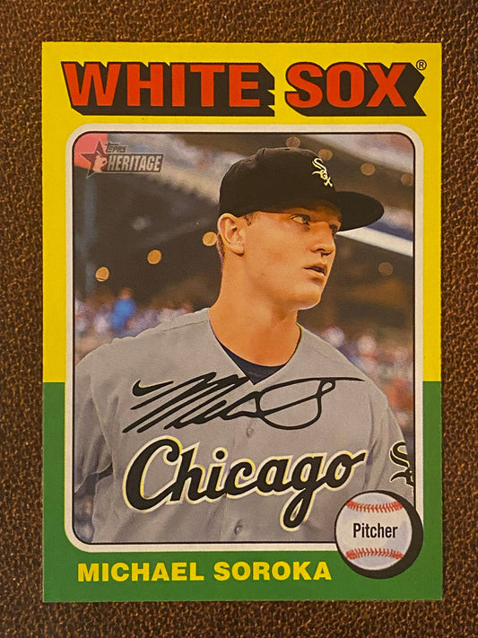 Michael Soroka - 2024 Topps Heritage - Low Number Short Prints - White Sox