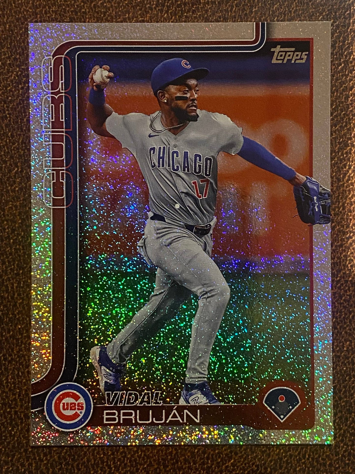 Vidal Brujan - 2025 Topps Series 2 - Sandglitter - Cubs