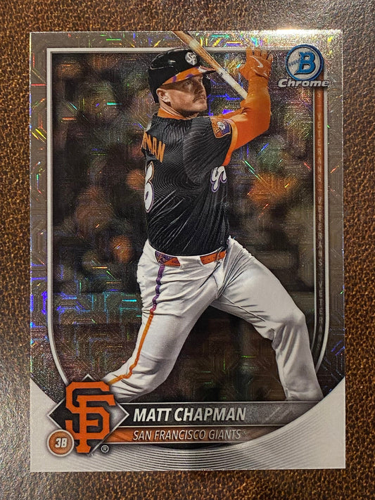 Matt Chapman - 2025 Bowman Chrome - Mojo - Giants