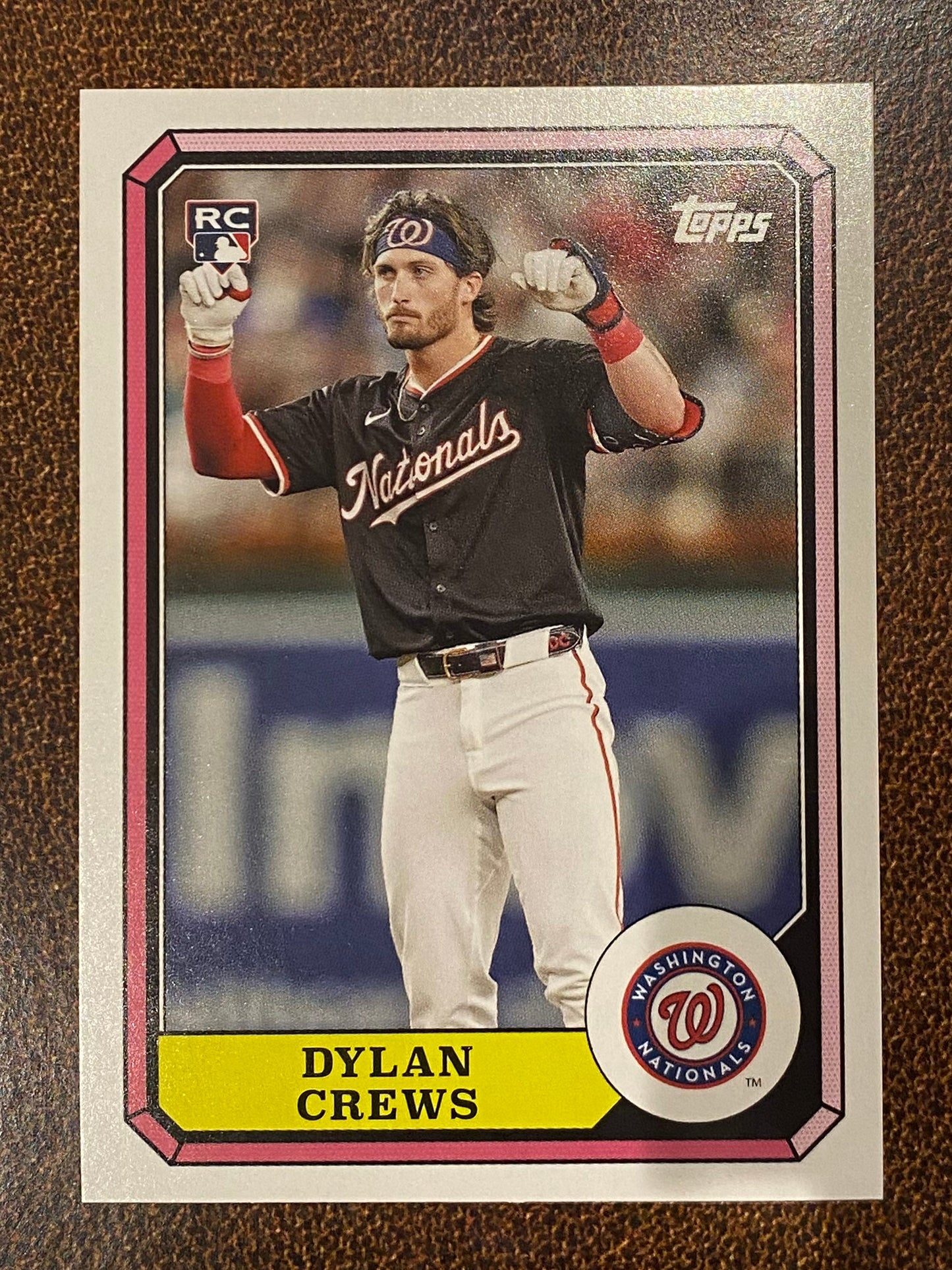 Dylan Crews - 2025 Topps Archives - Boardwalk Insert - Nationals