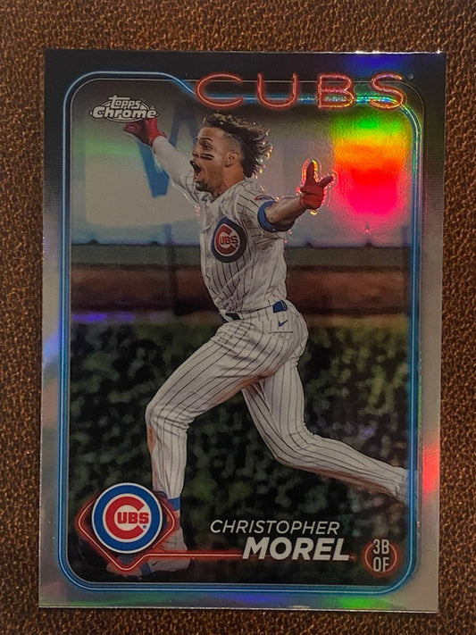 Christopher Morel - 2024 Topps Chrome - Refractor - Cubs