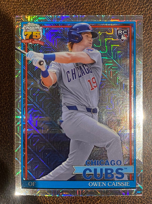 Owen Caissie - 2026 Topps Series 1 - Mojo Refractor - Cubs