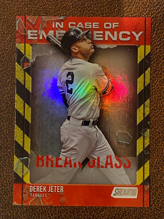 Derek Jeter - 2025 Topps Stadium Club - Break Glass Insert - Yankees