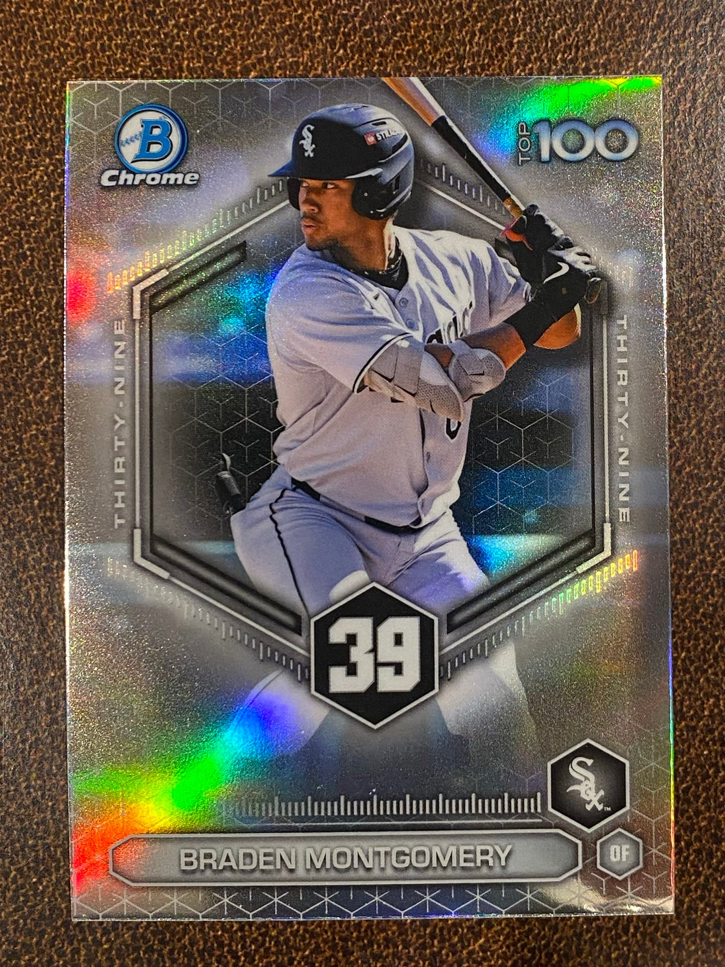 Braden Montgomery - 2026 Bowman - Scouts Top 100 Insert - White Sox