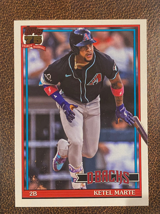 Ketel Marte - 2026 Topps Series 2 - 1991 Topps - Diamondbacks