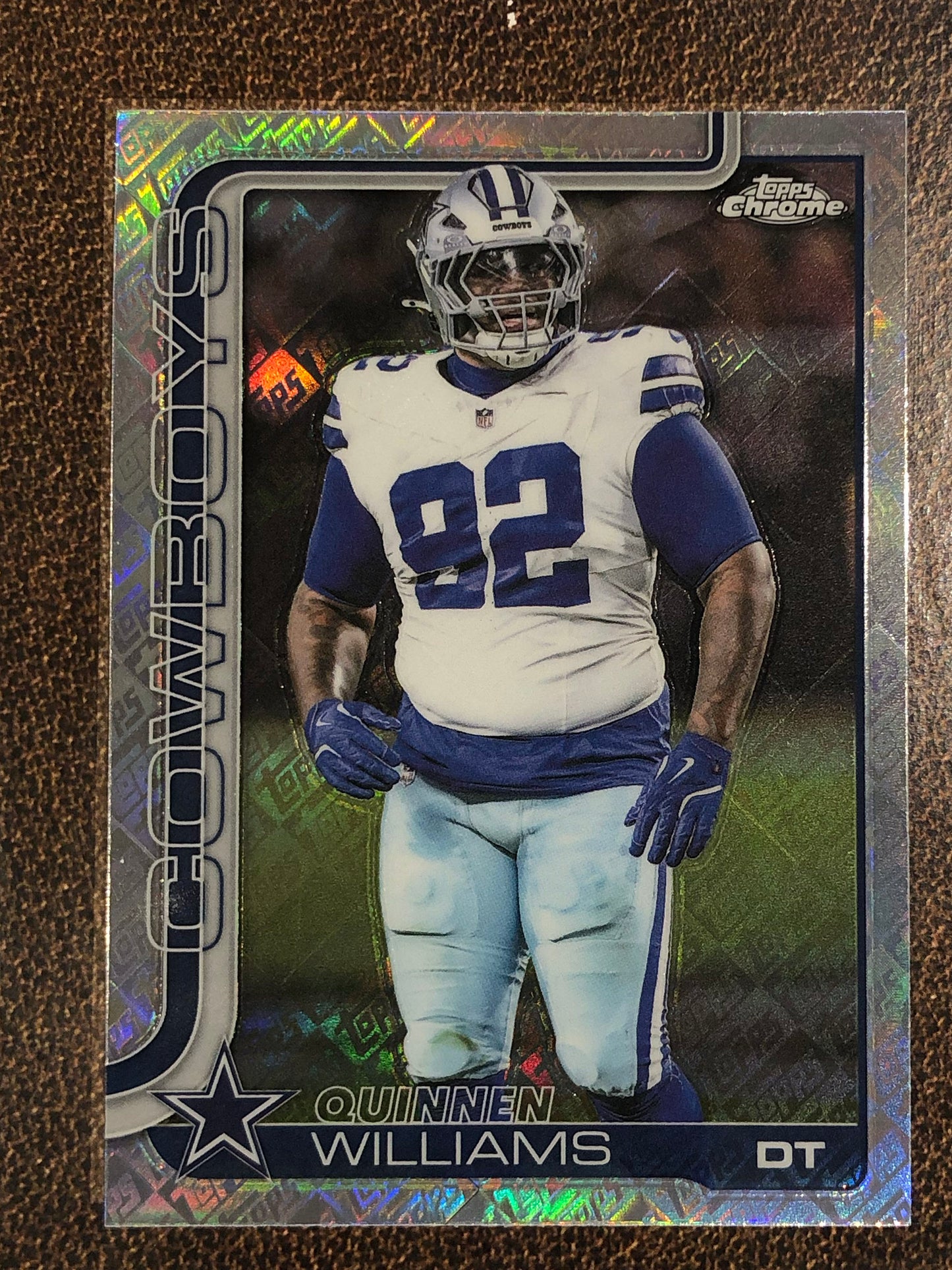 Quinnen Williams - 2025 Topps Chrome - Topps Foil - Cowboys