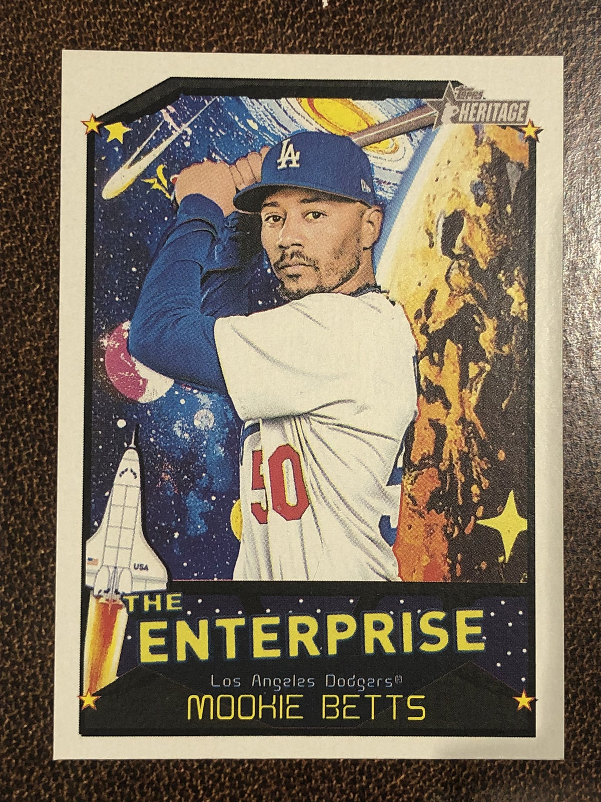 Mookie Betts - 2026 Topps Heritage - The Enterprise - Dodgers