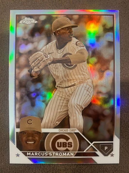 Marcus Stroman - 2023 Topps Chrome - Sepia Refractors - Cubs