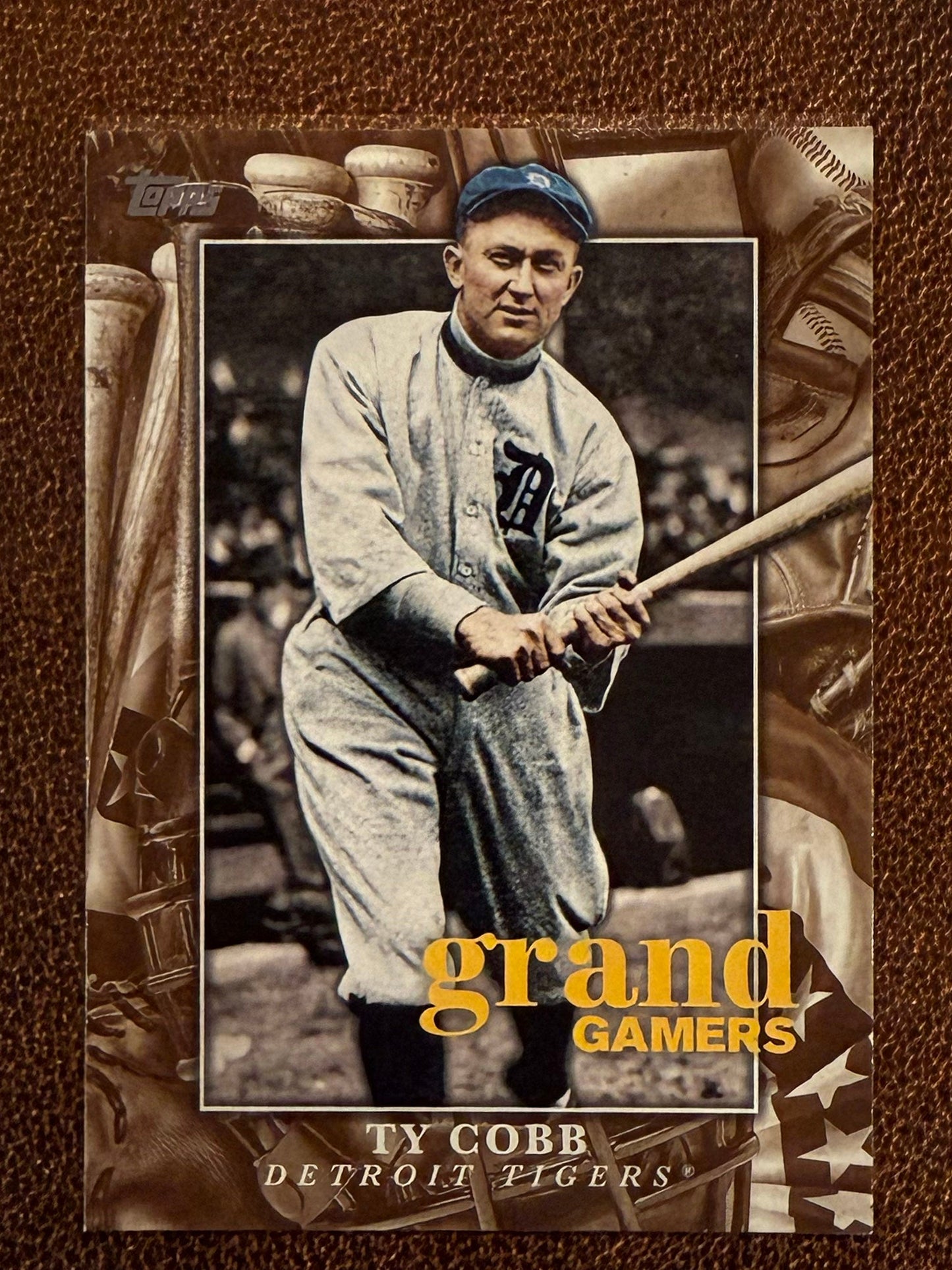 Ty Cobb - 2024 Topps Series 1 - Grand Gamers - Tigers