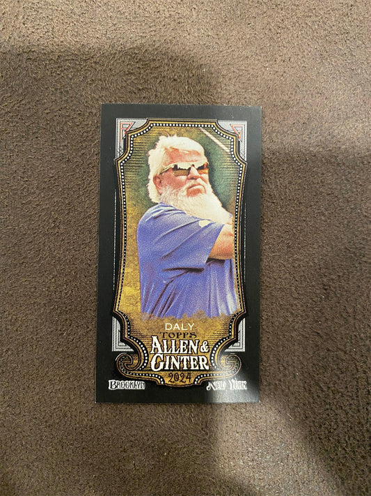 John Daly - 2024 Allen & Ginter - Mini Black Border -