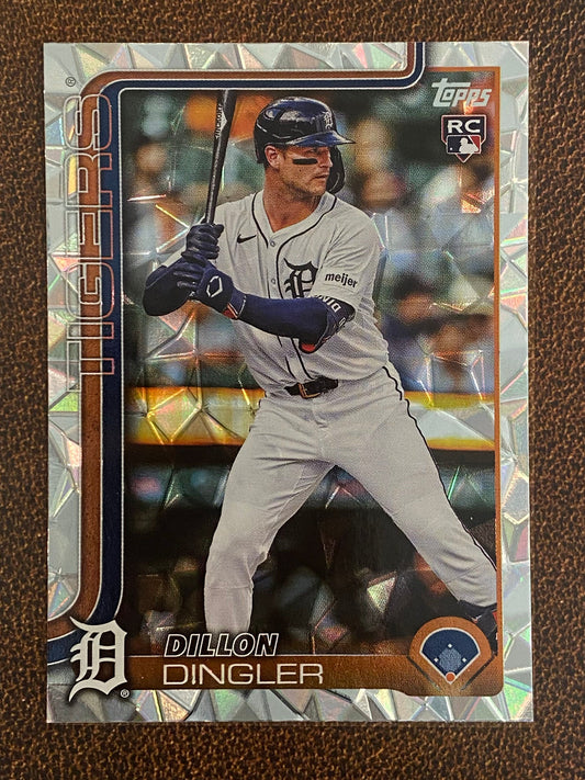 Dillon Dingler - 2025 Topps Series 1 - Diamante - Tigers