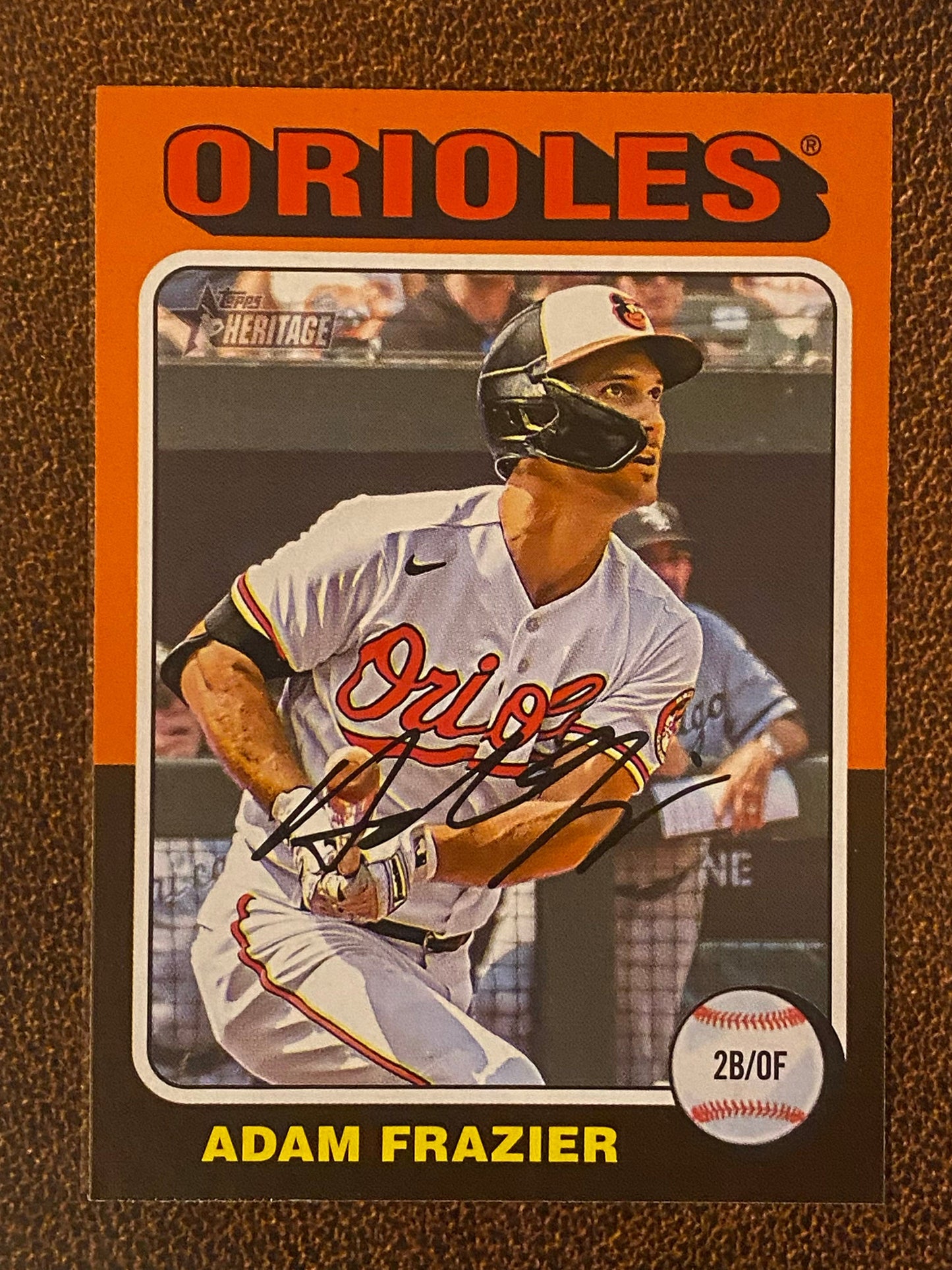Adam Frazier - 2024 Topps Heritage - Low Number Short Prints - Orioles