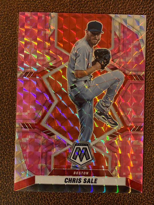 Chris Sale - 2022 Mosaic - Pink Camo - Red Sox