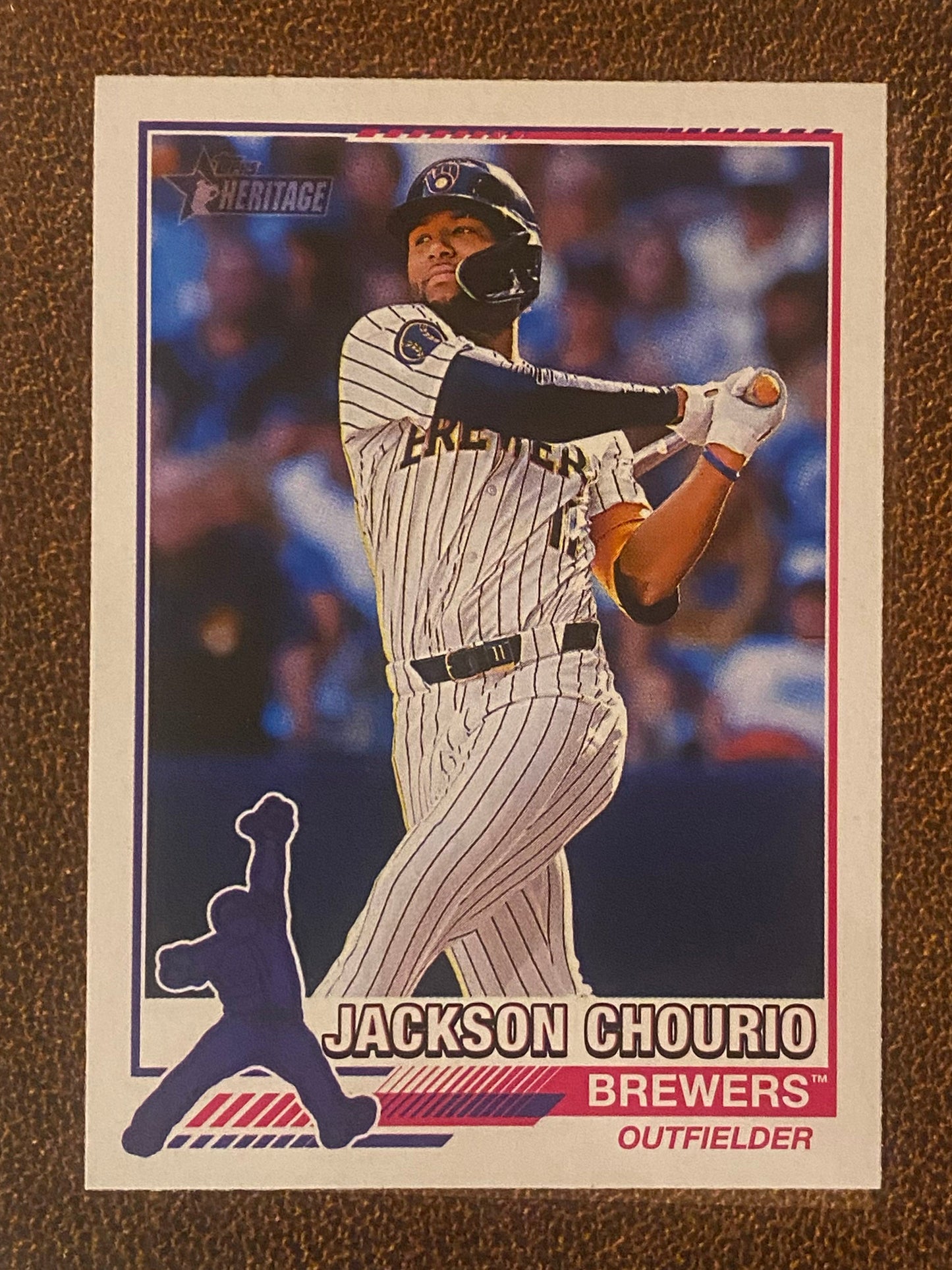Jackson Chourio - 2025 Topps Heritage - Redefined Insert - Brewers