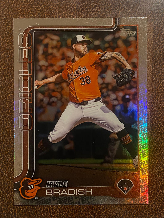 Kyle Bradish - 2025 Topps Series 2 - Fanatics Exclusive Topps Foil Border - Orioles