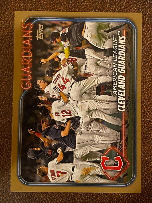 Cleveland Guardians - 2024 Topps Series 2 - Gold /2024 - Guardians