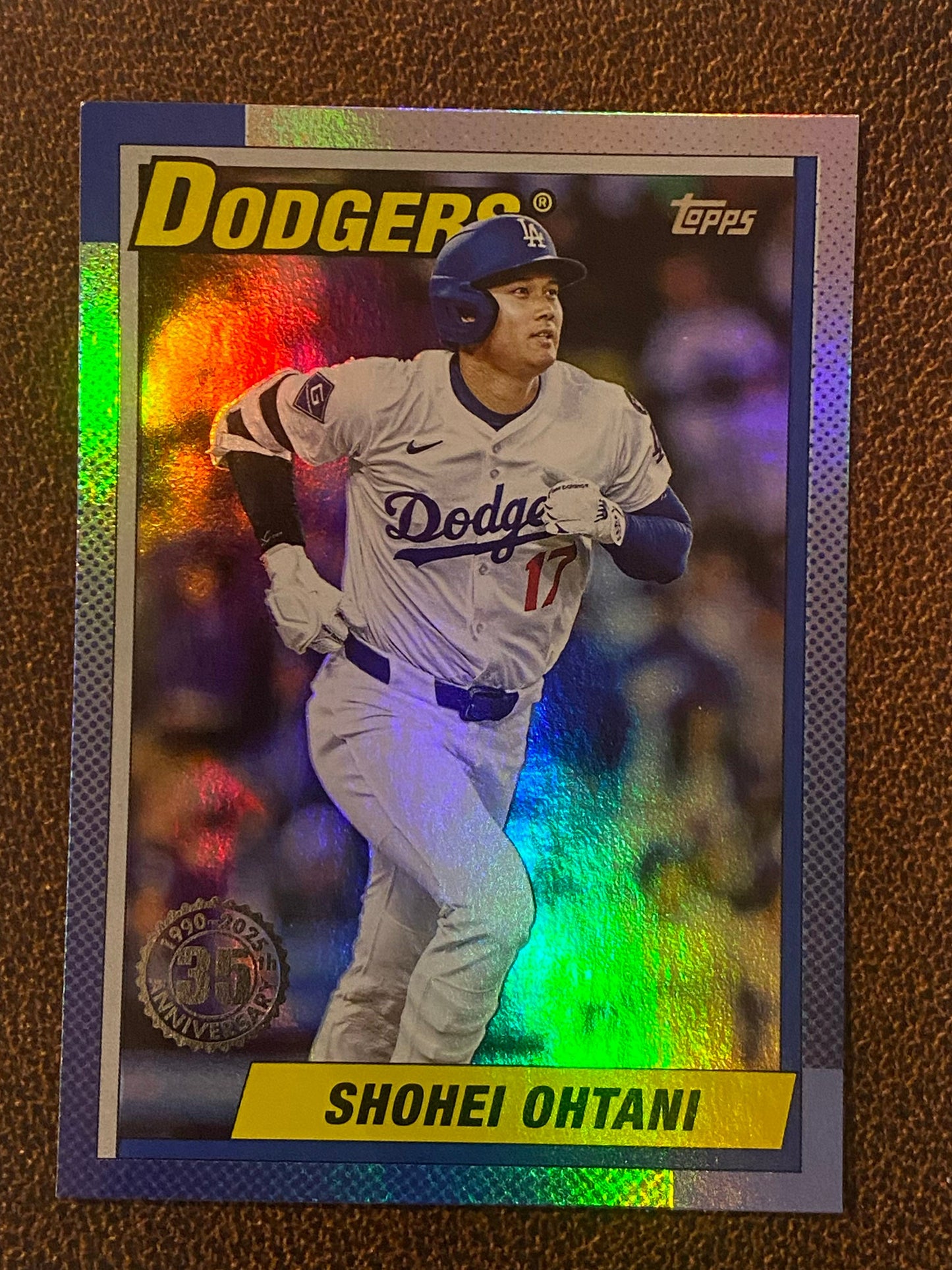 Shohei Ohtani - 2025 Topps Update - 1990 Foil Insert - Dodgers
