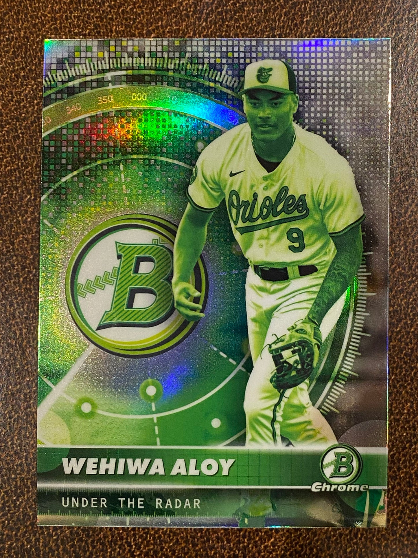 Wehiwa Aloy - 2026 Bowman - Under the Radar Insert - Orioles