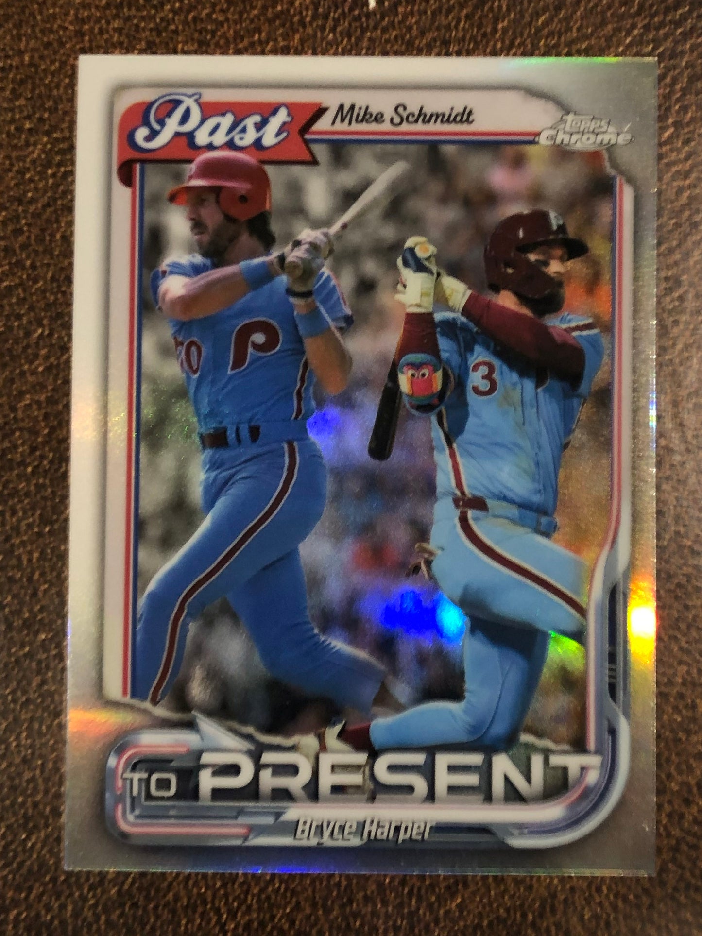 Bryce Harper - 2026 Topps Chrome - Past to Present Insert - Phillies