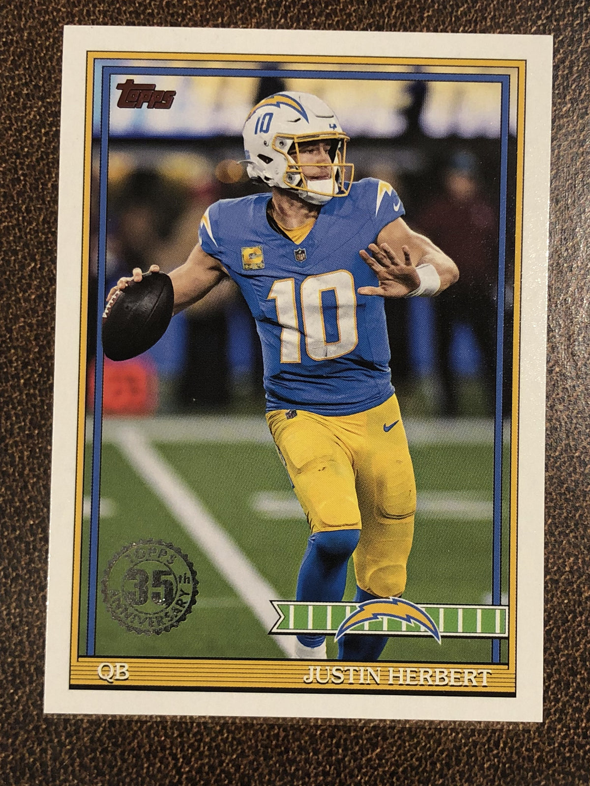 Justin Herbert - 2026 Topps Flagship - 1991 Insert - Chargers