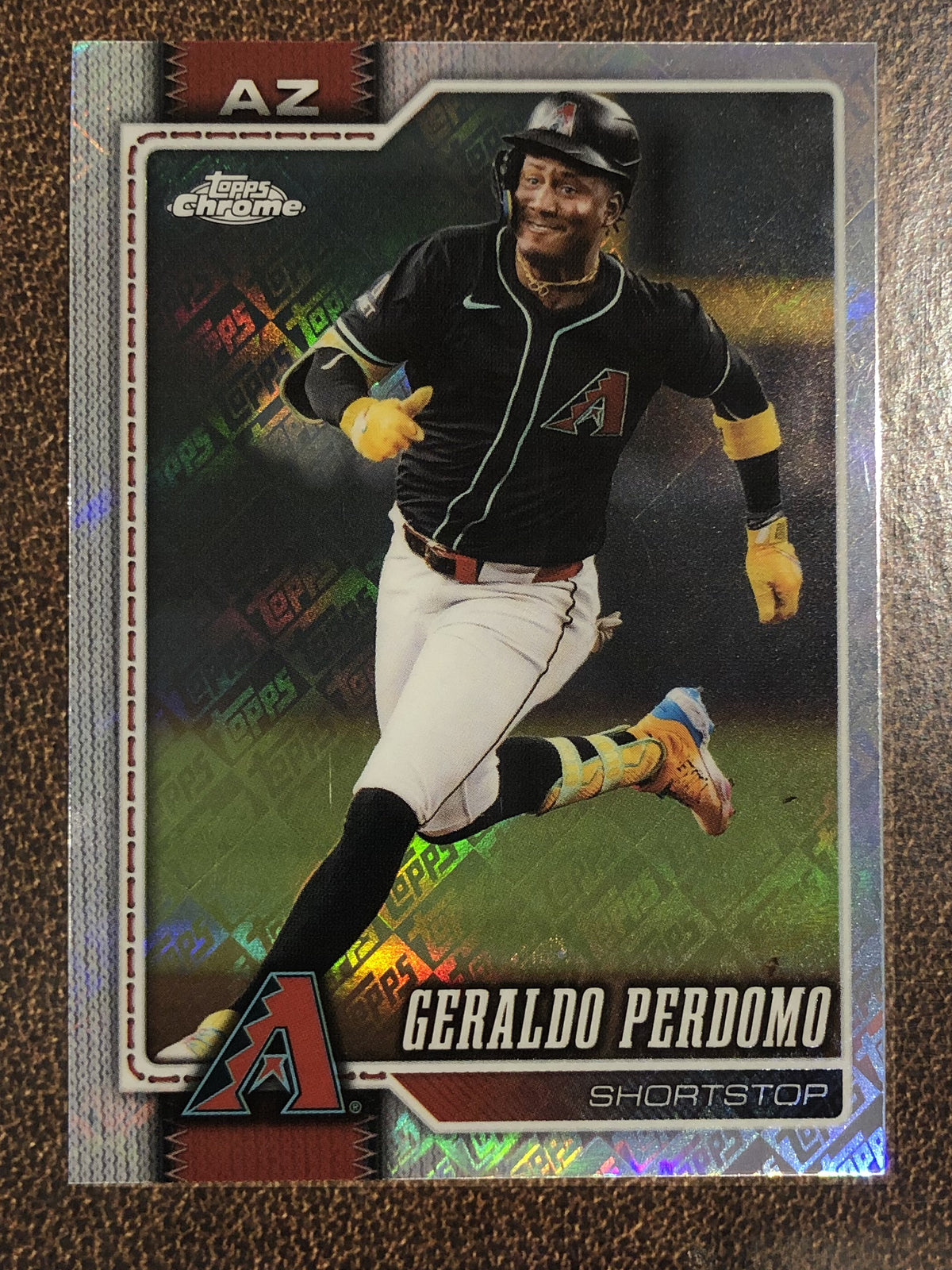 Geraldo Perdomo - 2026 Topps Chrome - Fanatics Topps Foil - Diamondbacks