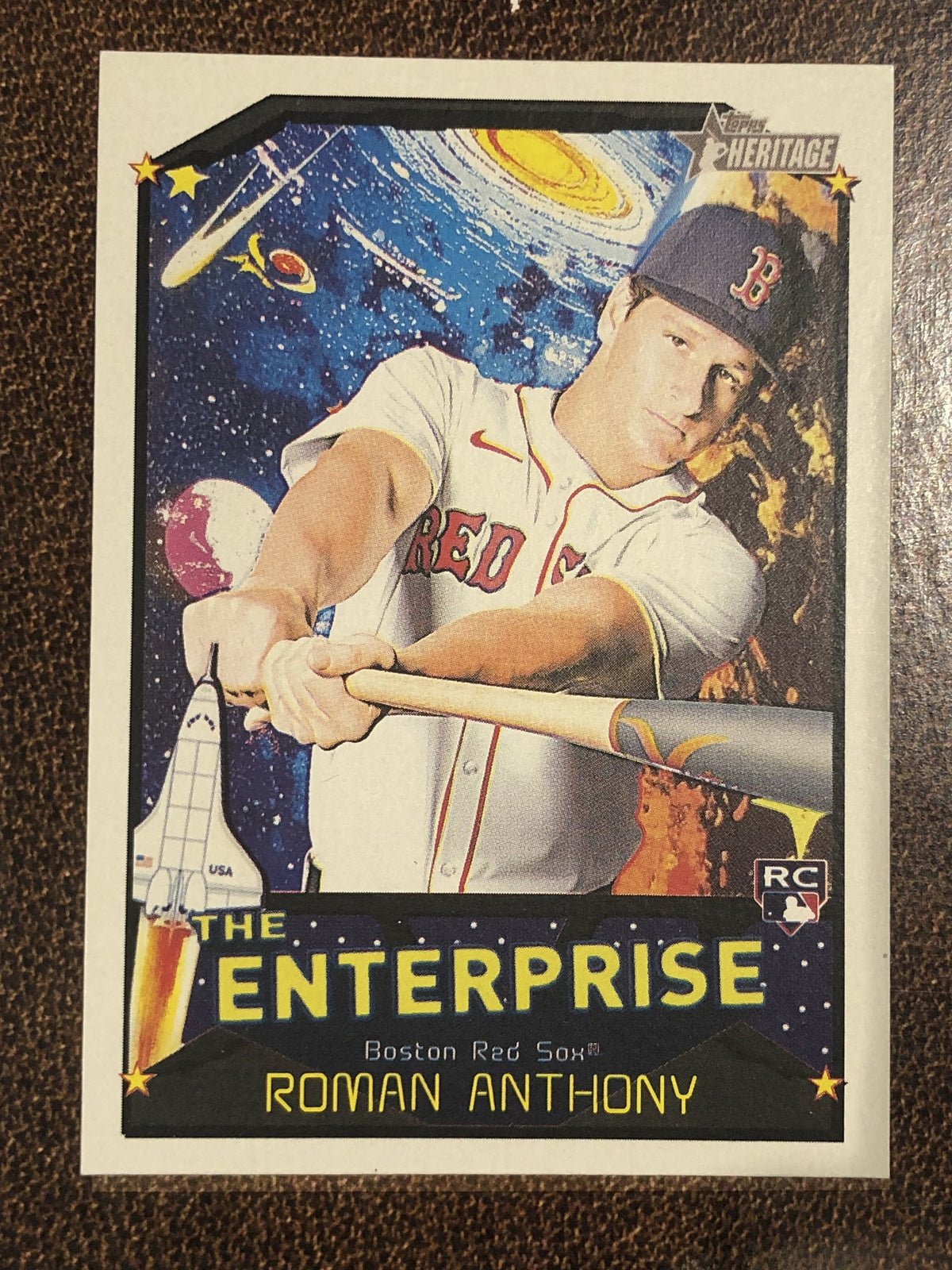 Roman Anthony - 2026 Topps Heritage - The Enterprise - Red Sox