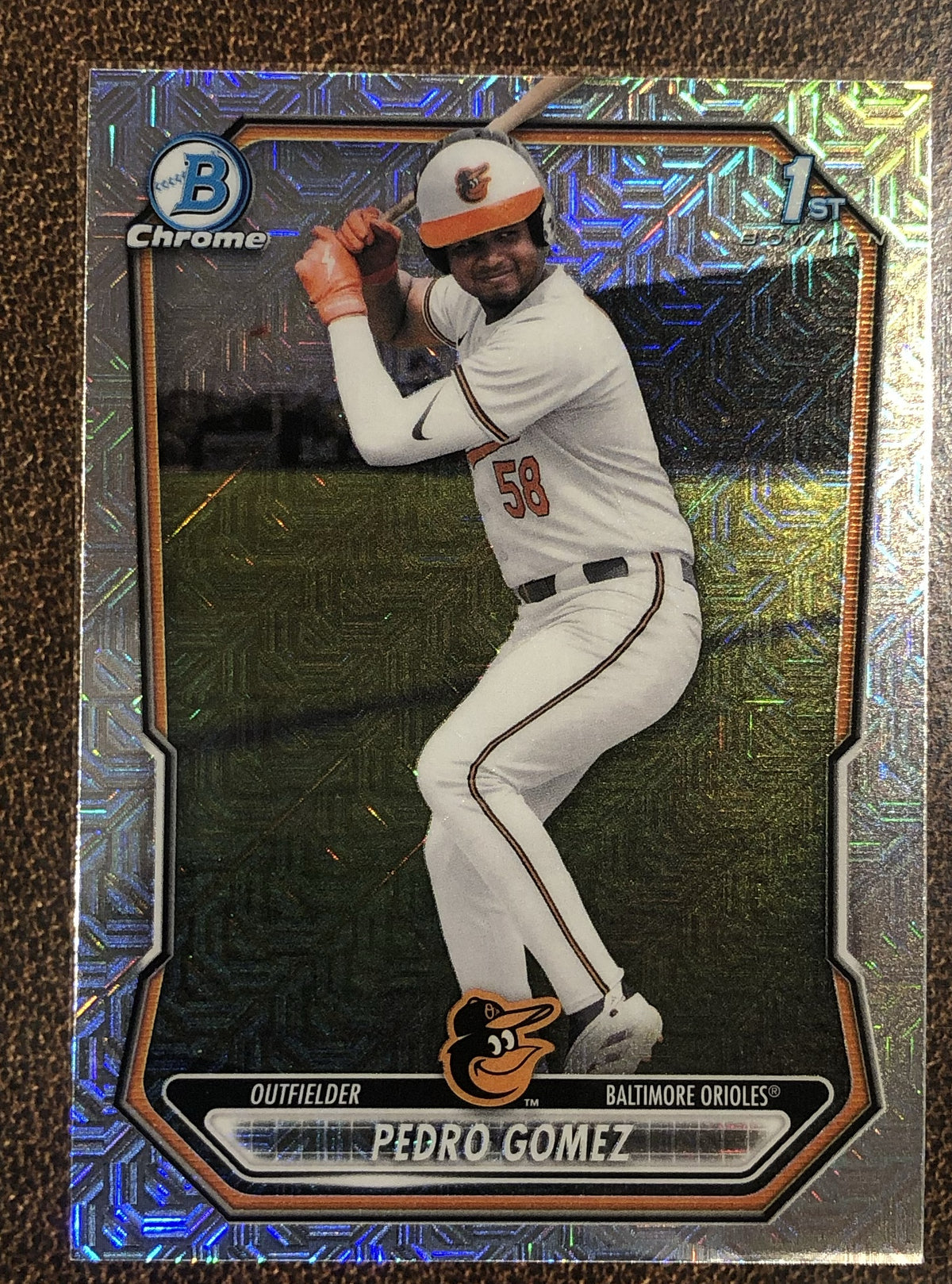 Pedro Gomez - 2026 Bowman Chrome - 1st Bowman MOJO - Orioles