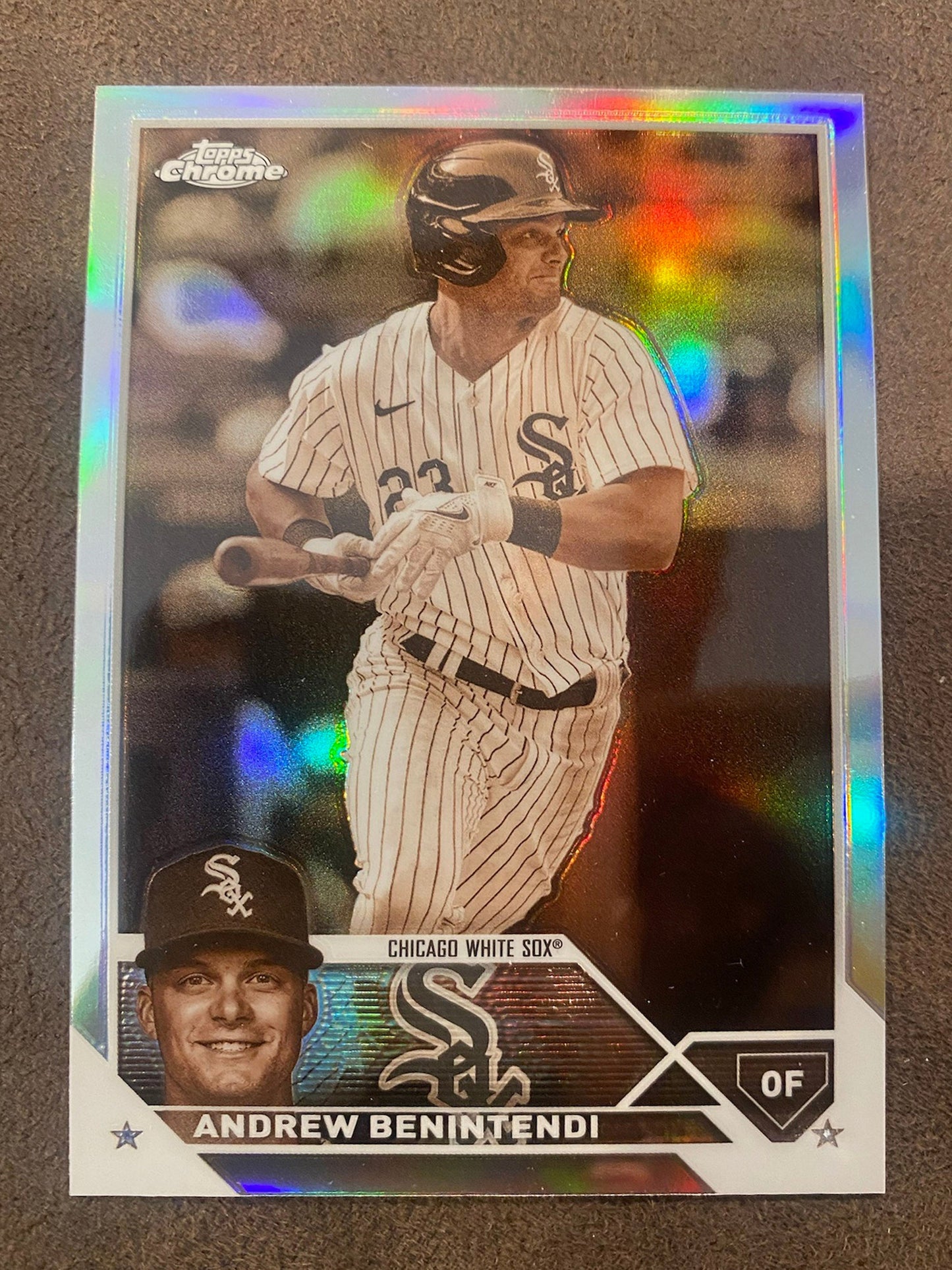 Andrew Benintendi - 2023 Topps Chrome - Sepia Refractors - White Sox