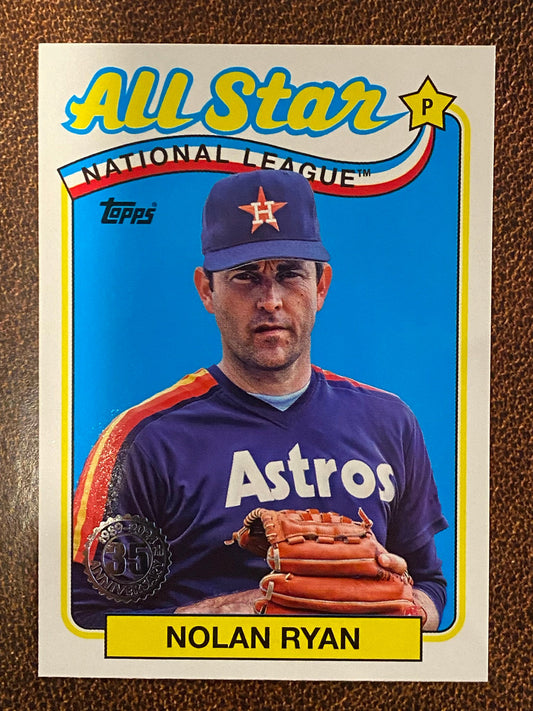 Nolan Ryan - 2024 Topps Series 2 - 1989 All-Star Insert - Astros