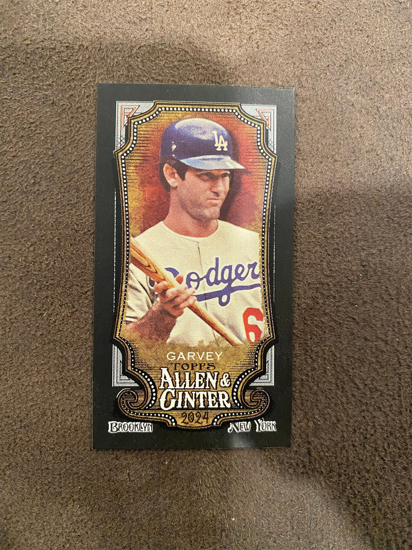 Steve Garvey - 2024 Allen & Ginter - Mini Black Border - Dodgers