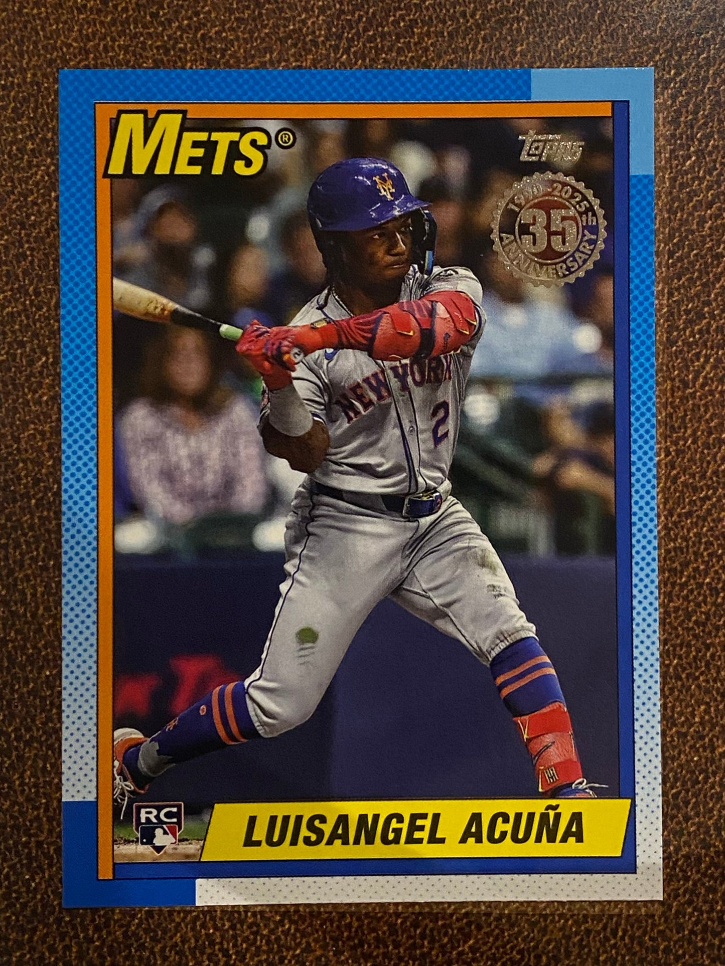 Luisangel Acuna - 2025 Topps Series 2 - 1990 Insert - Mets