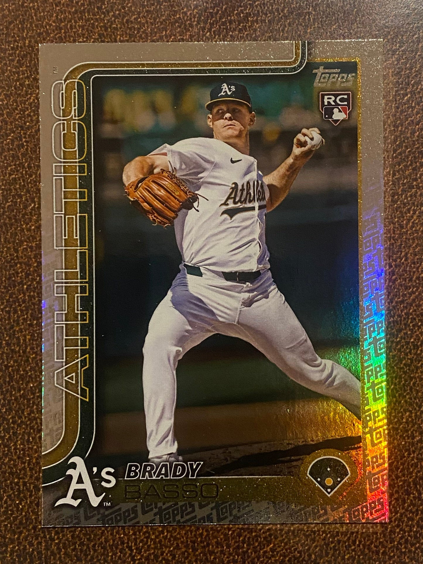 Brady Basso - 2025 Topps Series 2 - Fanatics Exclusive Topps Foil Border - Athletics