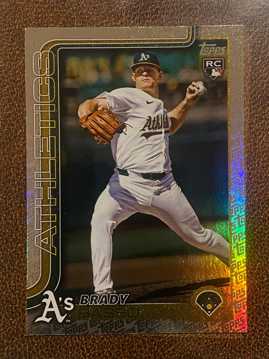 Brady Basso - 2025 Topps Series 2 - Fanatics Exclusive Topps Foil Border - Athletics