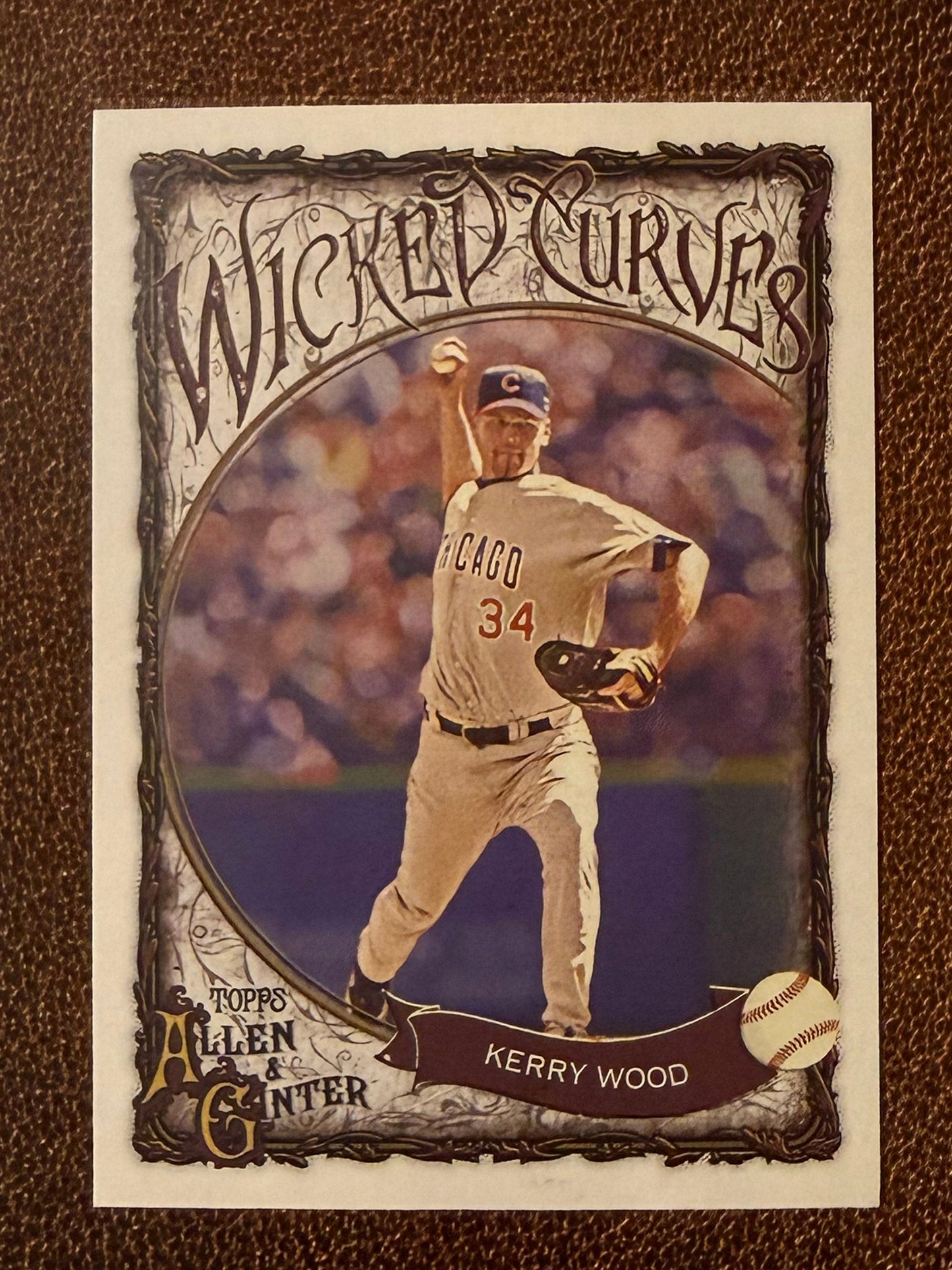 Kerry Wood - 2025 Allen & Ginter - Wicked Curves - Cubs