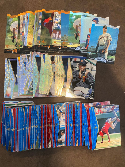 180+ Commons, Prospect die Cuts and Silvers (**Stars Removed**) - 1995 Upper Deck SP