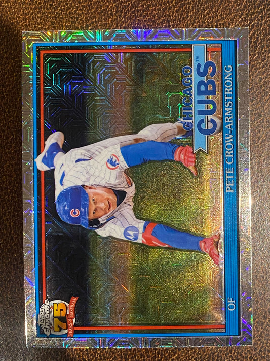 Pete Crow Armstrong - 2026 Topps Series 1 - Mojo Refractor - Cubs