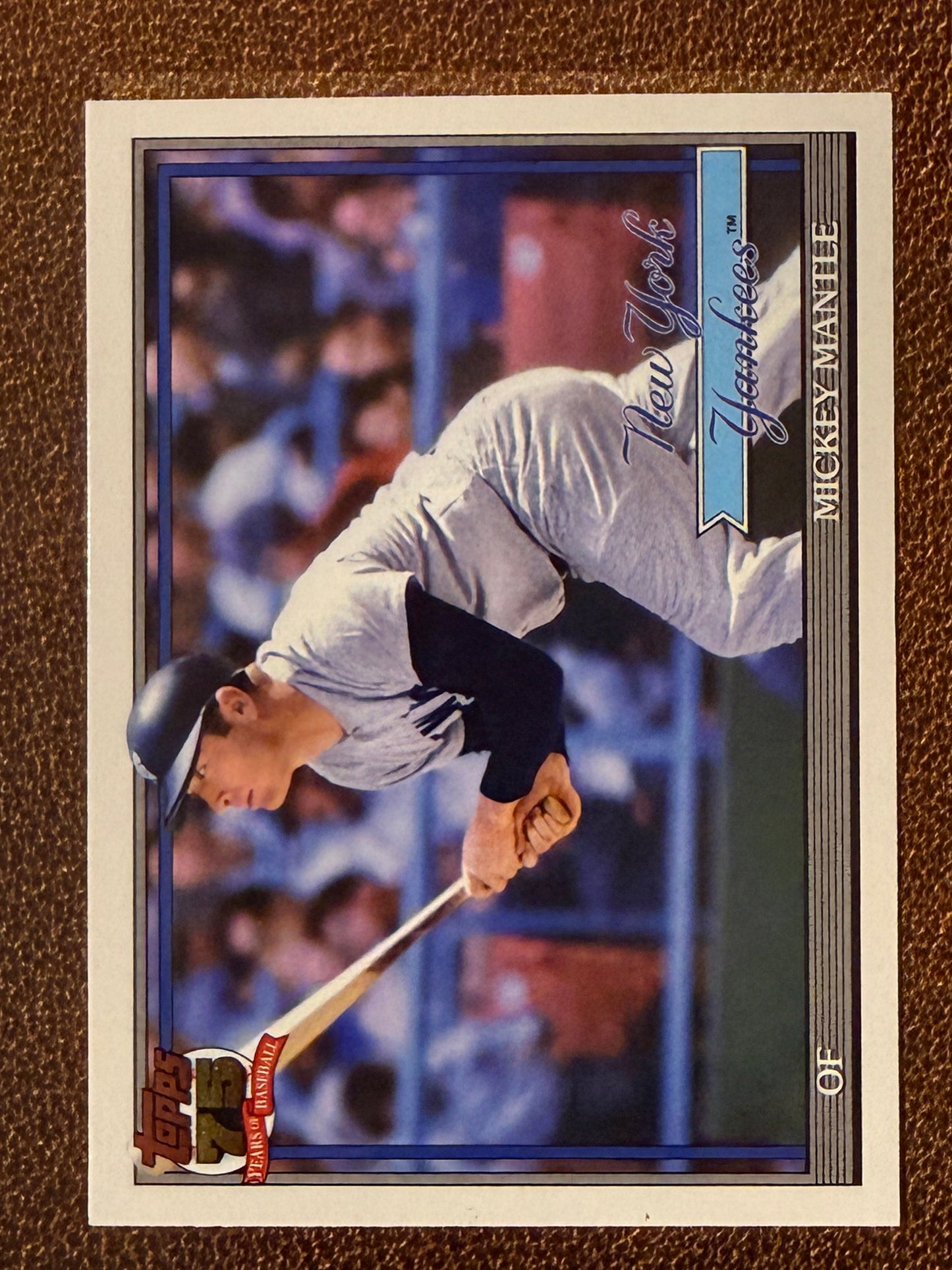 Mickey Mantle - 2026 Topps Series 1 - 1991 Insert - Yankees
