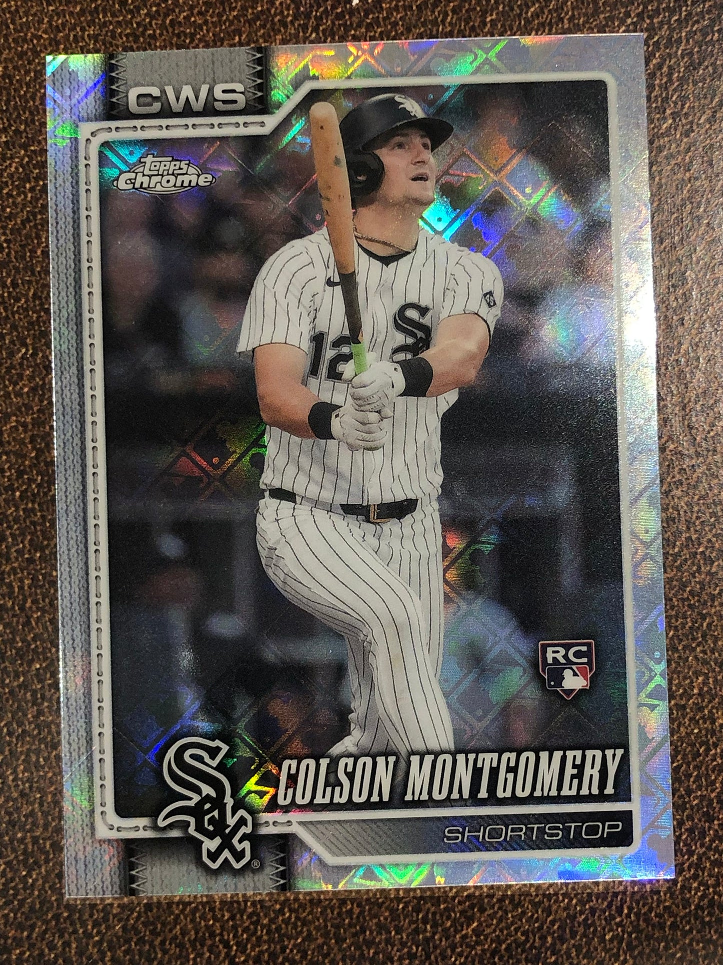 Colson Montgomery - 2026 Topps Chrome Logofractor - Base Logofractor - White Sox