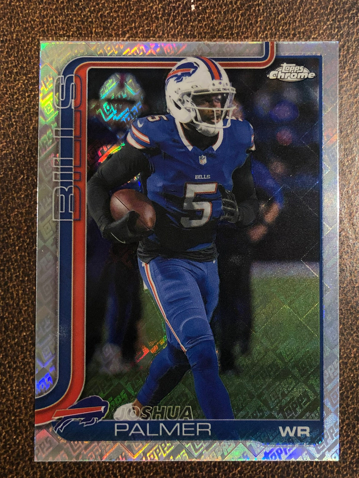 Joshua Palmer - 2025 Topps Chrome - Topps Foil - Bills