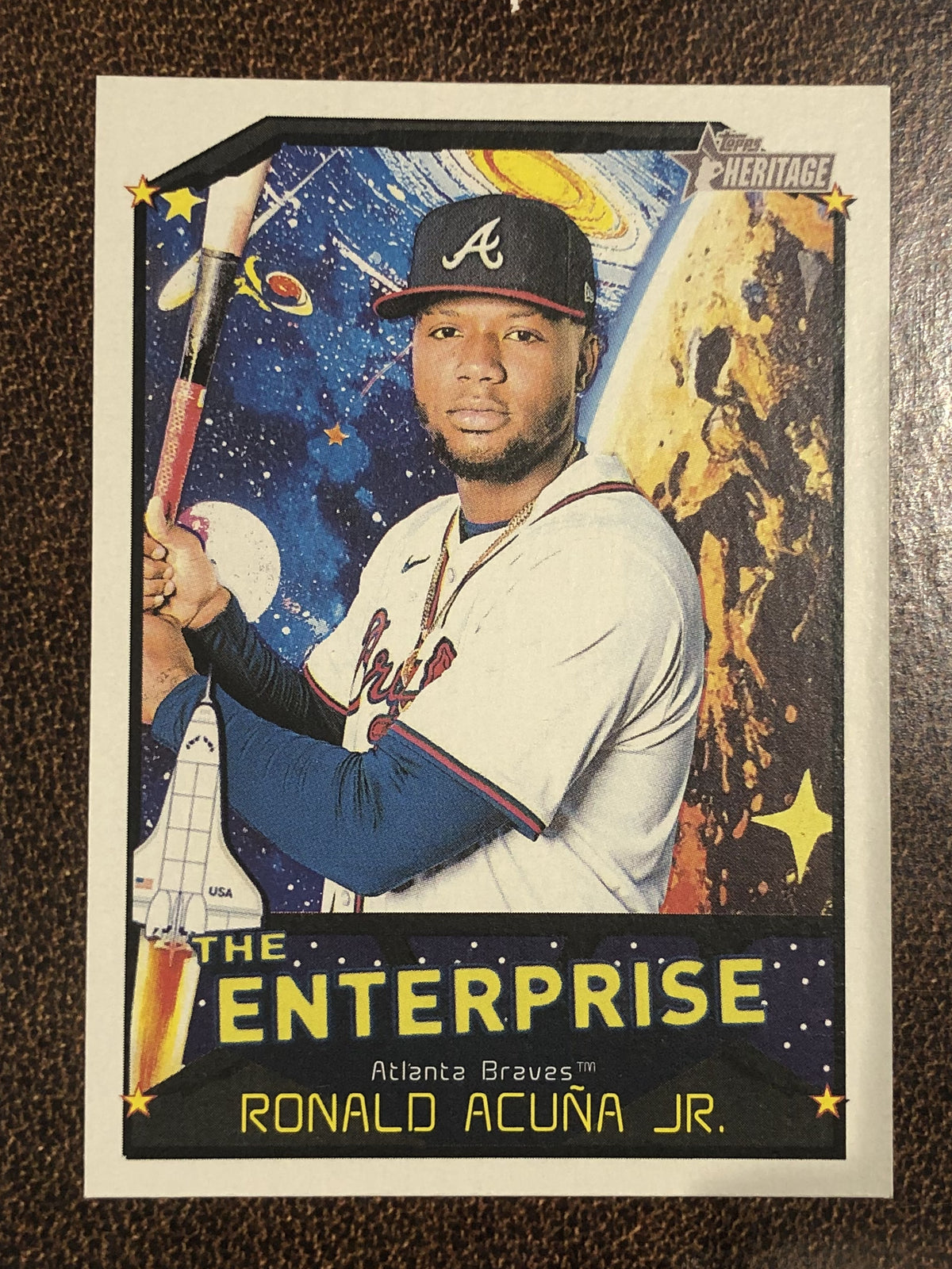 Ronald Acuna Jr. - 2026 Topps Heritage - The Enterprise - Braves