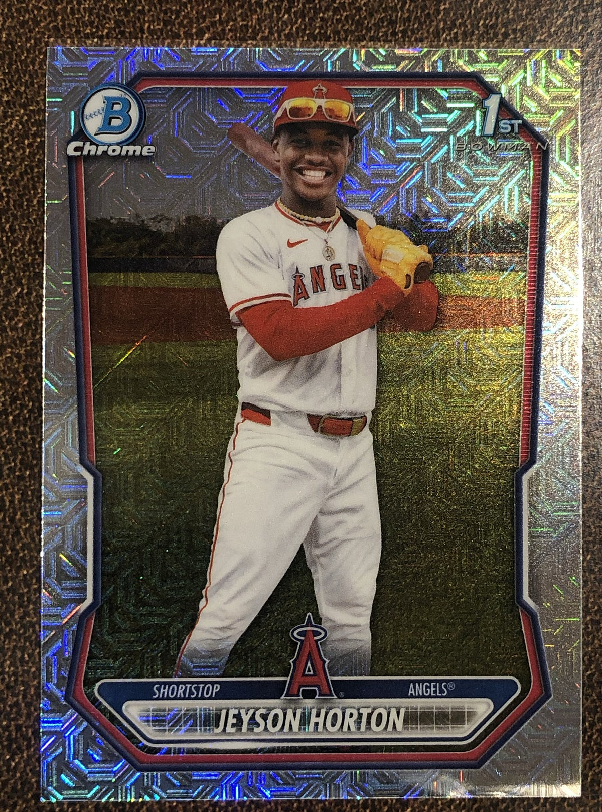 Jeyson Horton - 2026 Bowman Chrome - 1st Bowman MOJO - Angels
