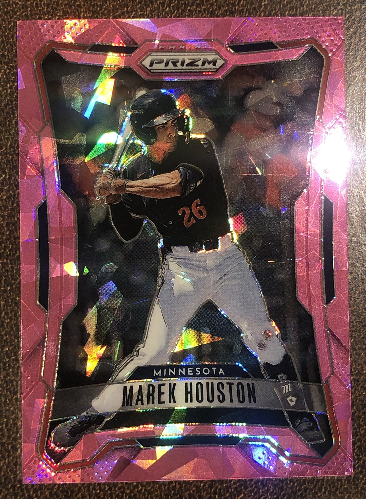 Marek Houston - 2026 Panini Prizm - Pink Ice - Twins