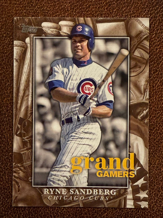 Ryne Sandberg - 2024 Topps Series 1 - Grand Gamers - Cubs